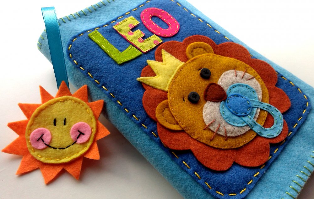 Fodera per libretto pediatrico