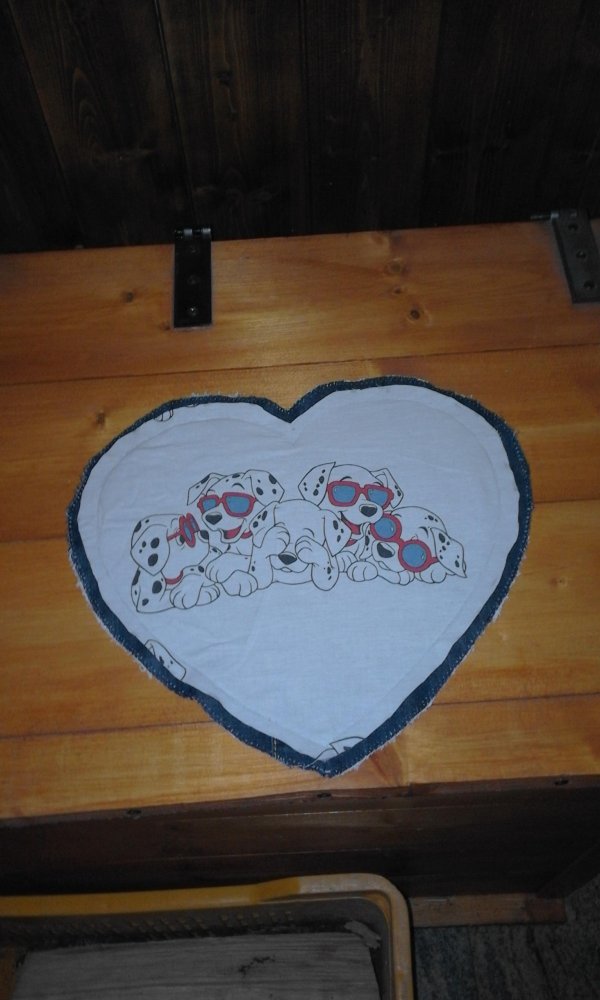 tovaglietta cuore