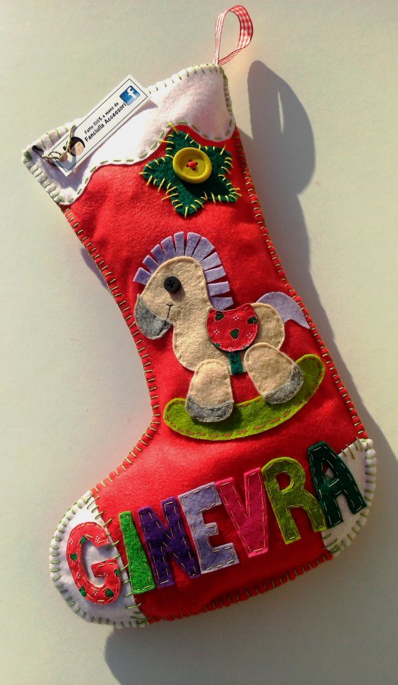 Calza di Befana Personalizzata
