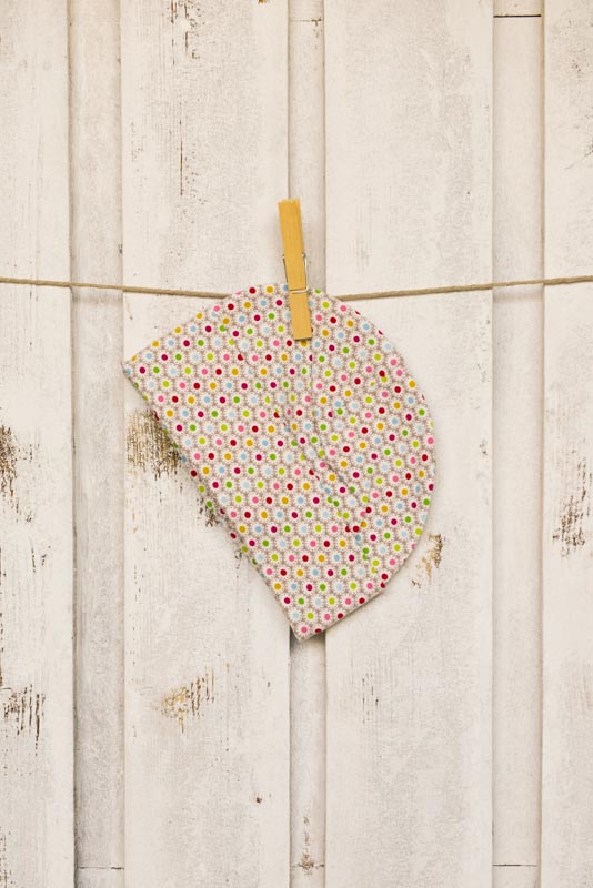 Cappellino in jersey multicolor