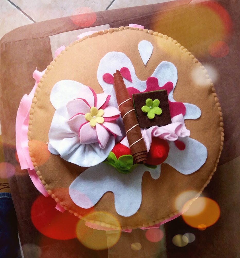 Cuscino torta