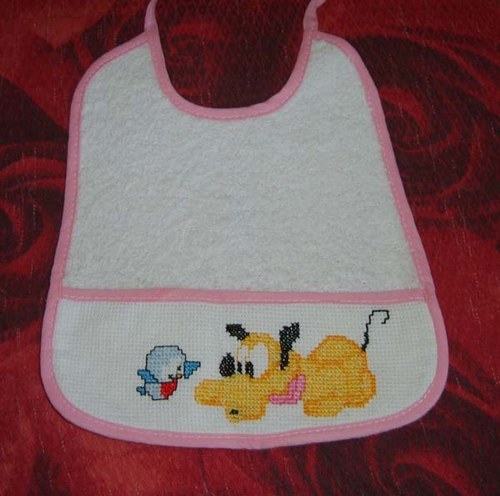Bavaglino con baby pluto