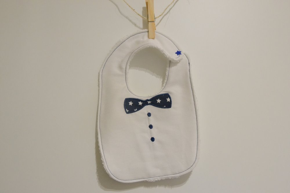 bavaglino con papillon