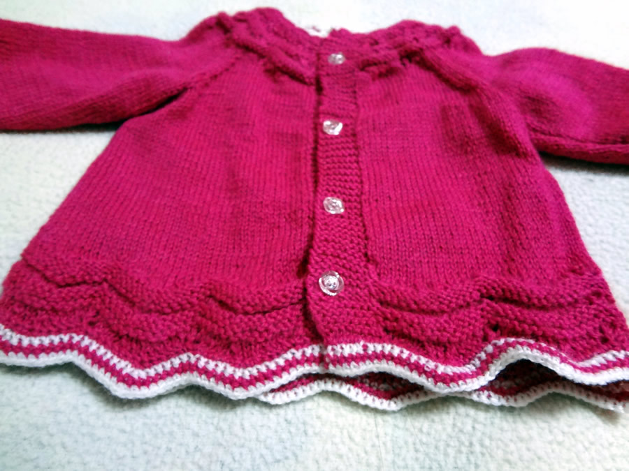 Vestitino bimba fuxsia