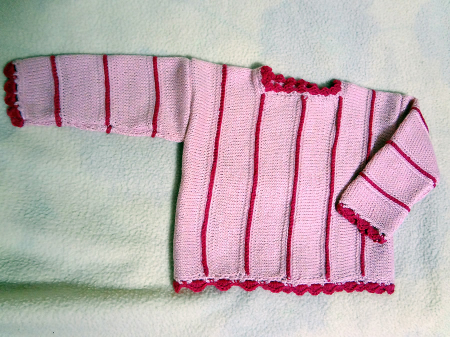 Abitino bimba rosa