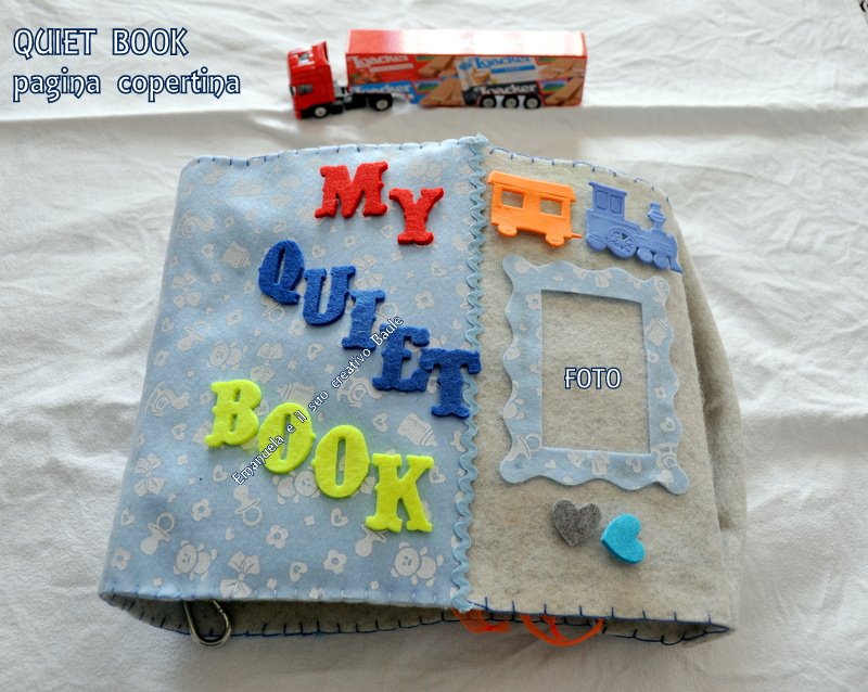 QUIET BOOK AZZURRO