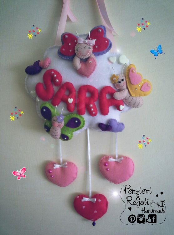 Fiocco  farfalle&cuori