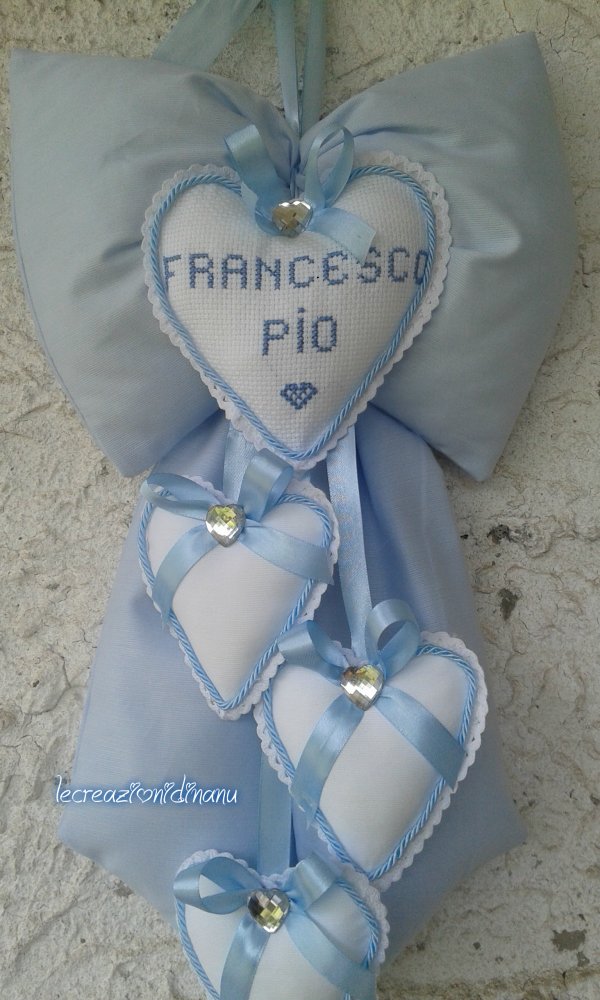 fiocco nascita FRANCESCO PIO