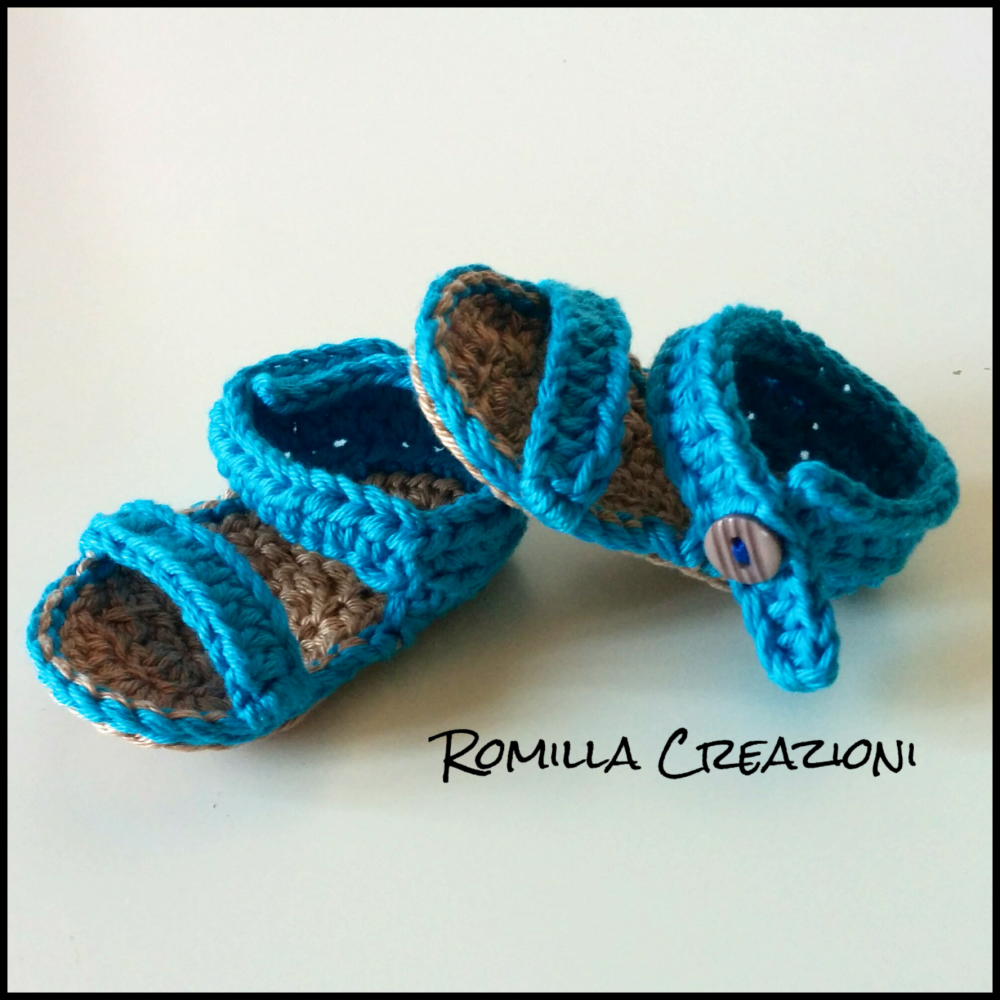 Sandalini in cotone