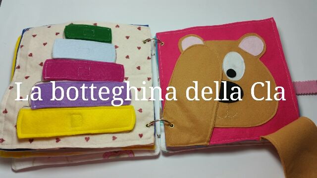 Quiet book da 1 a 6 anni