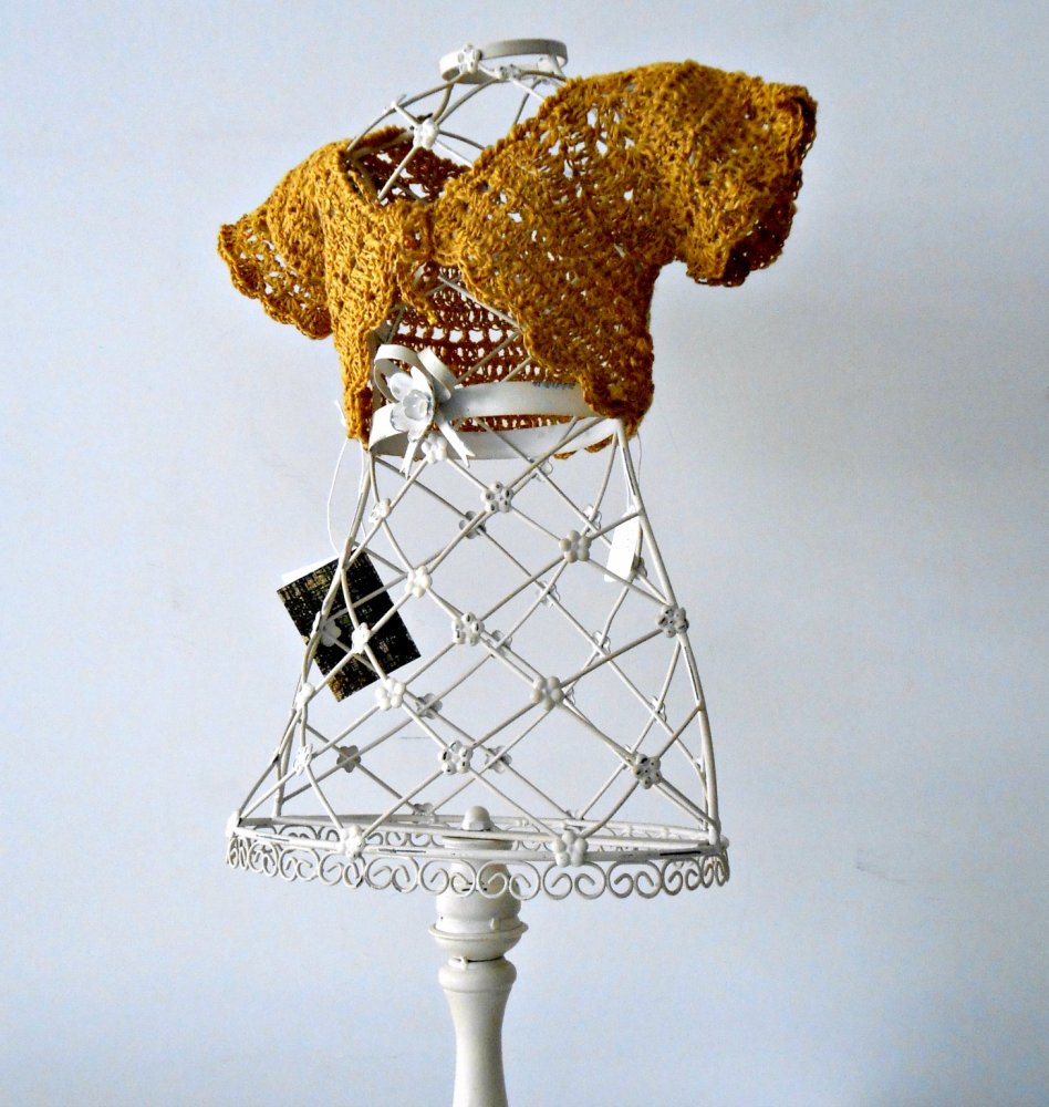 Baby bolero a uncinetto, giacchino bimba a crochet giallo oro, giacchino estivo, coprispalle