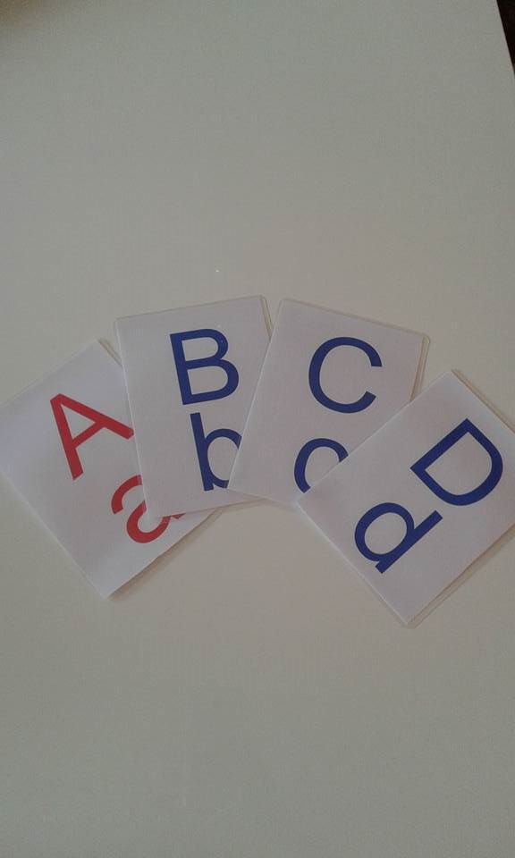 21 schede montessoriane. lettere alfabeto