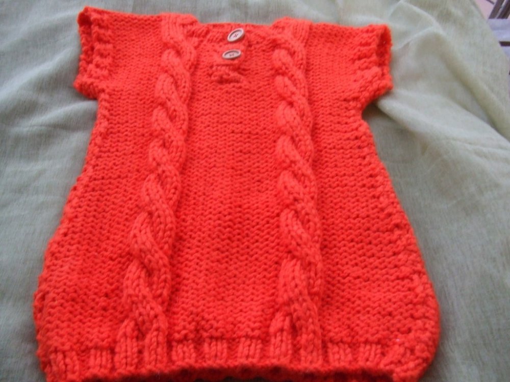 abito vestito maglia lana bimba