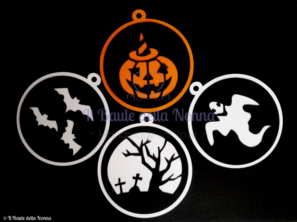  SET 4 TAG HALLOWEEN (art. 93)