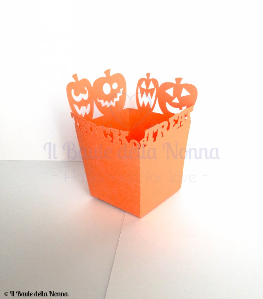 SET 2 SCATOLINE CESTINO PORTACARAMELLE HALLOWEEN (art. 97)