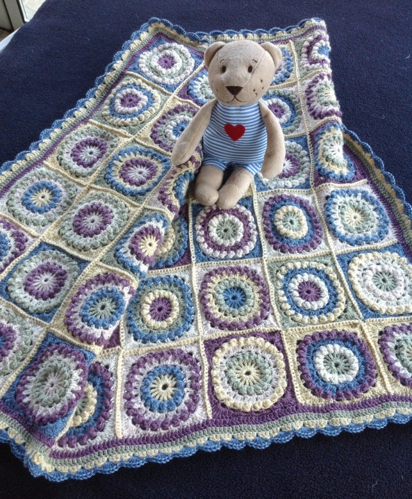 COPERTINA NEONATO ALPACA E SETA