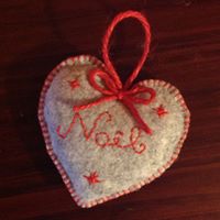decorazion cuore natale