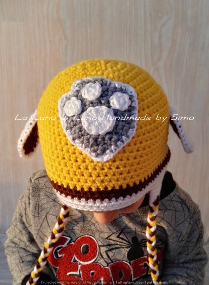 Cappello per bambino ispirato ai Paw Patrol