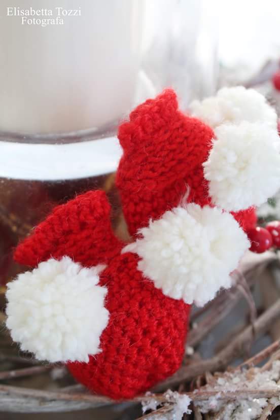 Muffole di lana per neonati