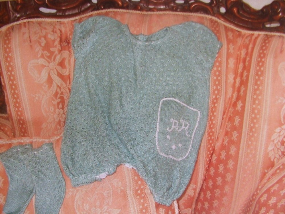 pagliaccetto tutina bimbi cotone maglia
