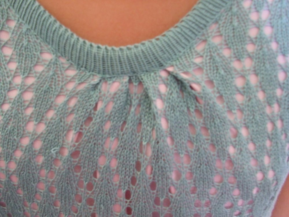 vestito bimba cotone pizzo maglia