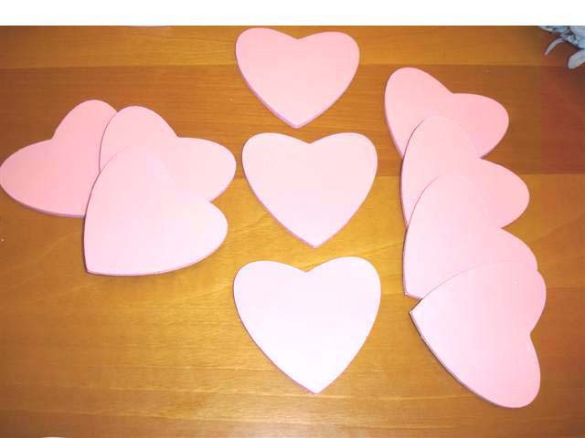 MANIGLIA  CUORE ROSA  - cameretta armadio cassettiera legno- 