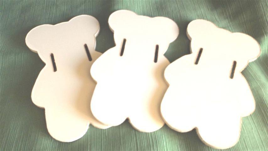 ORSETTO DELLA NINNA NANAN ANNA- decoro per cassettiera cassetti lettino culla armadio 