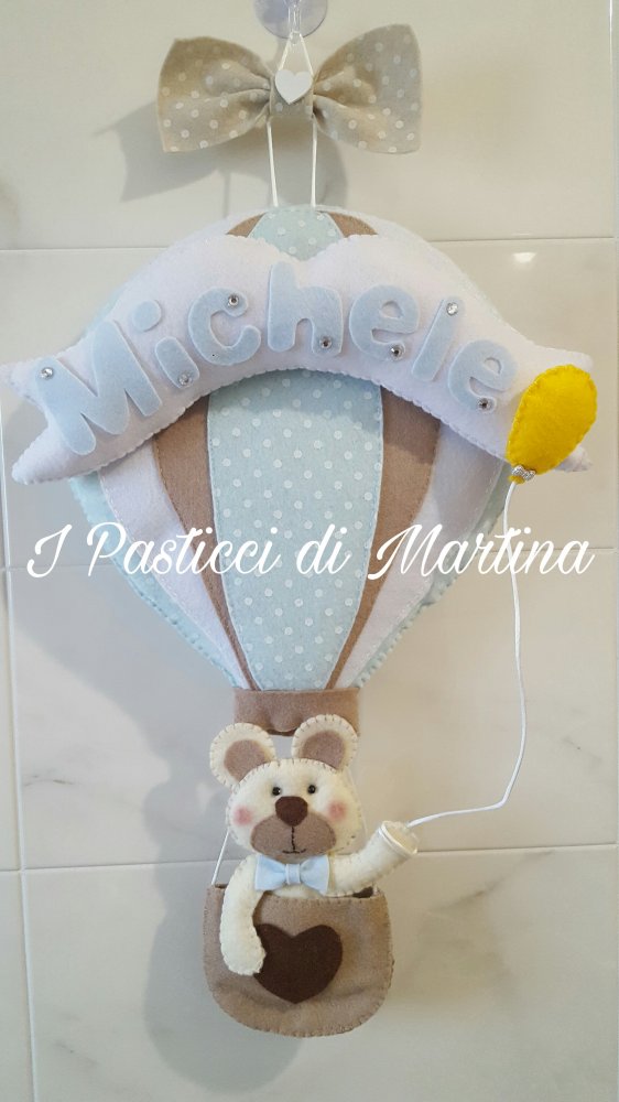 Mongolfiera orsetto 