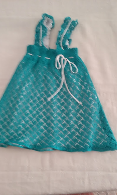 abito vestito bimba cotone maglia 