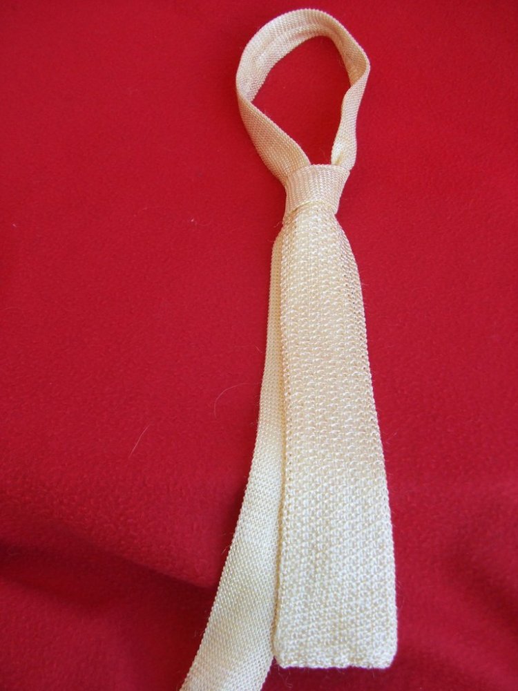 cravatta bimbo cotone maglia 