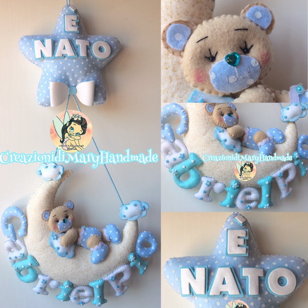 Fiocco orsetto baby