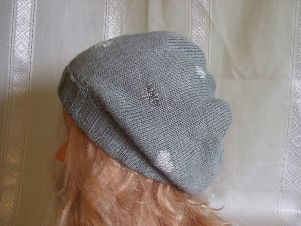 cappello berretto lana maglia bimba