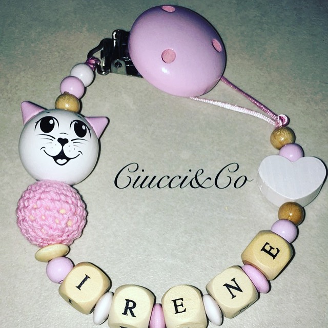 Catenella portaciuccio personalizzata