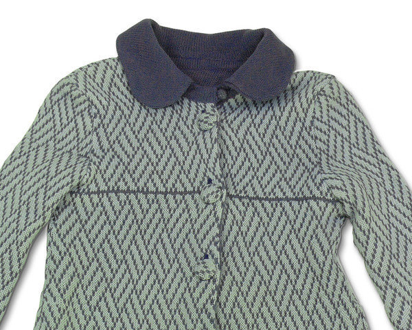 cappotto lana maglia bimba