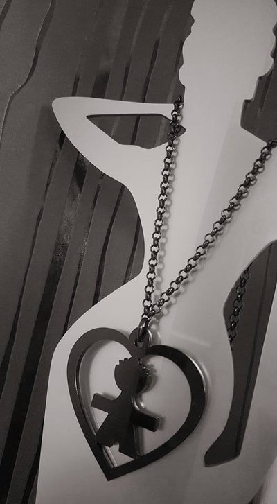 collana 'bimbo nel cuore !'
