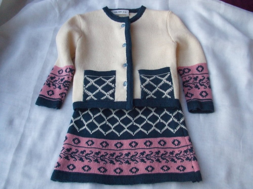 vestito giacca gonna lana magliabimba