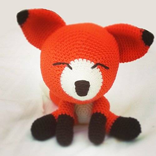 Gina_ volpe amigurumi all'uncinetto per bambini e neonati
