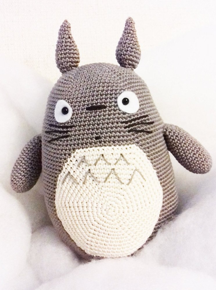 Totoro _ pupazzo all'uncinetto amigurumi per bambini e neonati