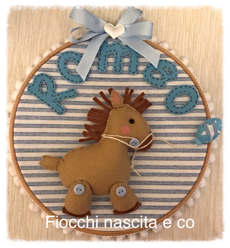 Fiocco Cavallino a dondolo 