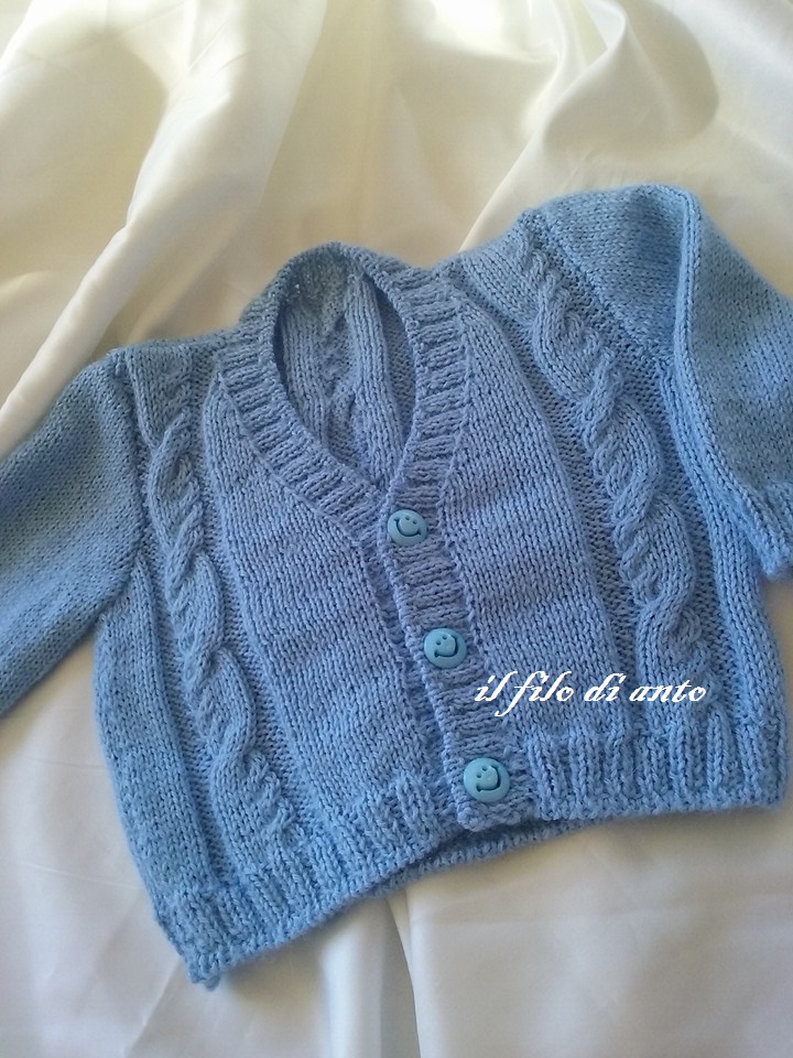 Gradigan / golfino / maglia bambino in lana