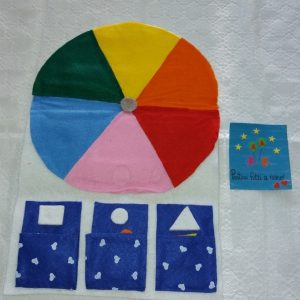 LA RUOTA DEI COLORI - GIOCO PORTATILE