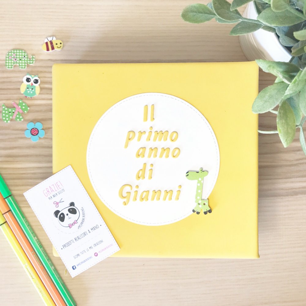 Il mio primo anno - Baby album fotografico