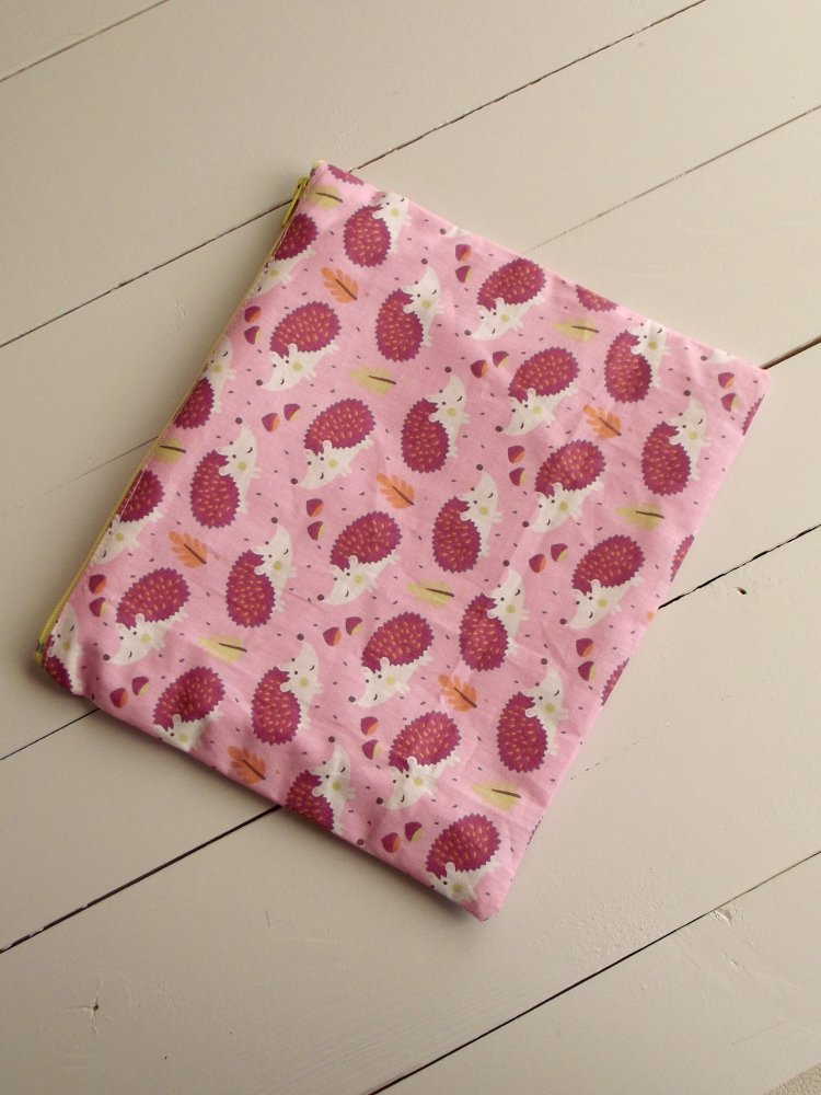 pochette di tessuto RICCI ROSA