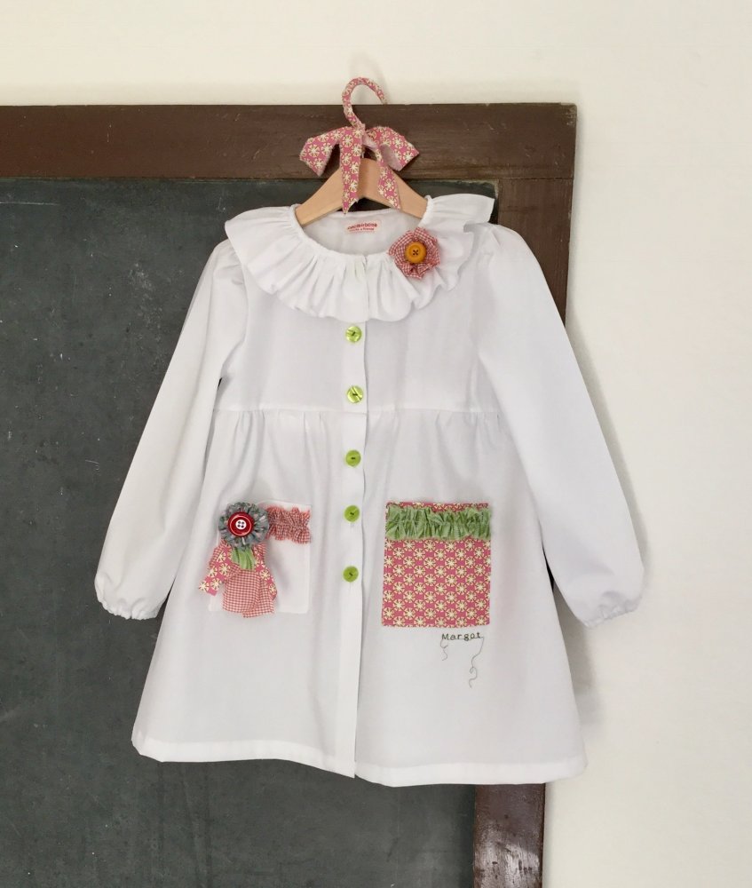 Grembiule per la suola - grembiule per lasilo - grembiule bambina