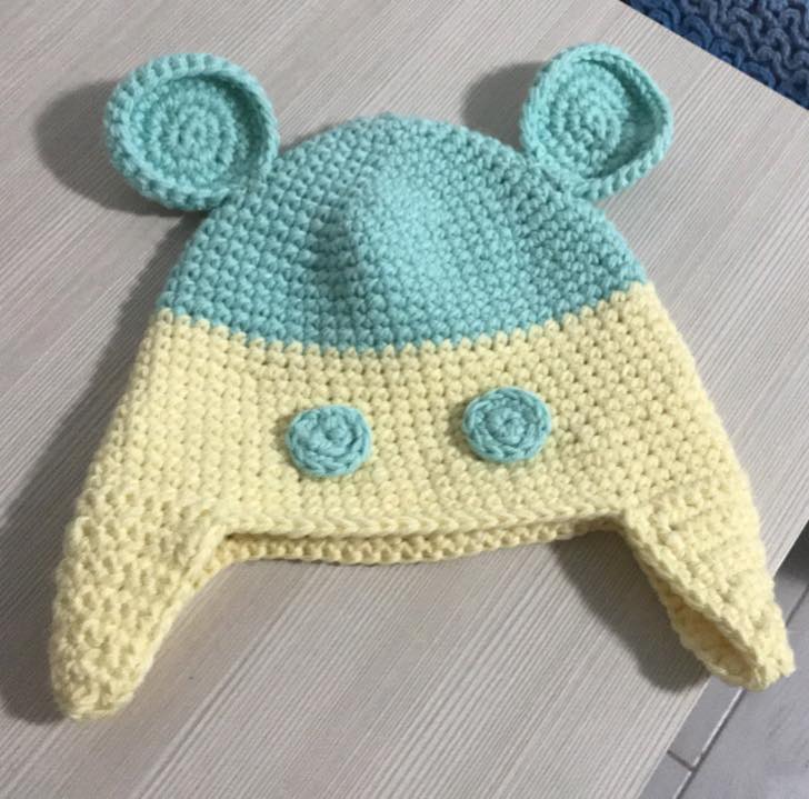 BERRETTO Cappellino BIMBO CON PARAORECCHIE