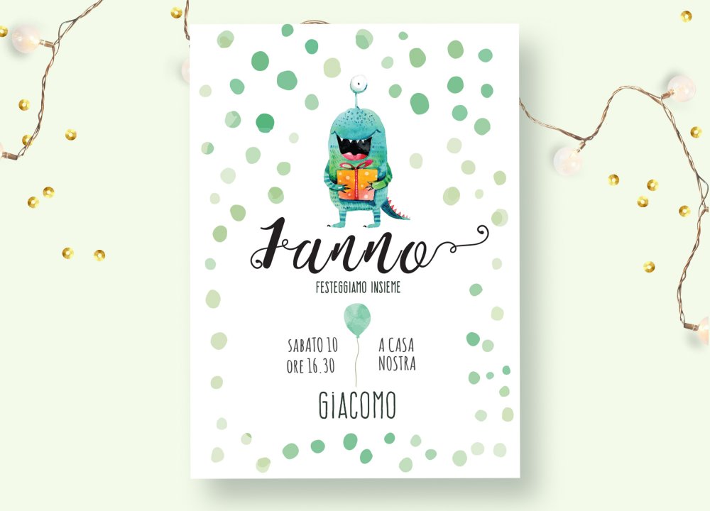 Invito Festa Di Compleanno Primo Compleanno