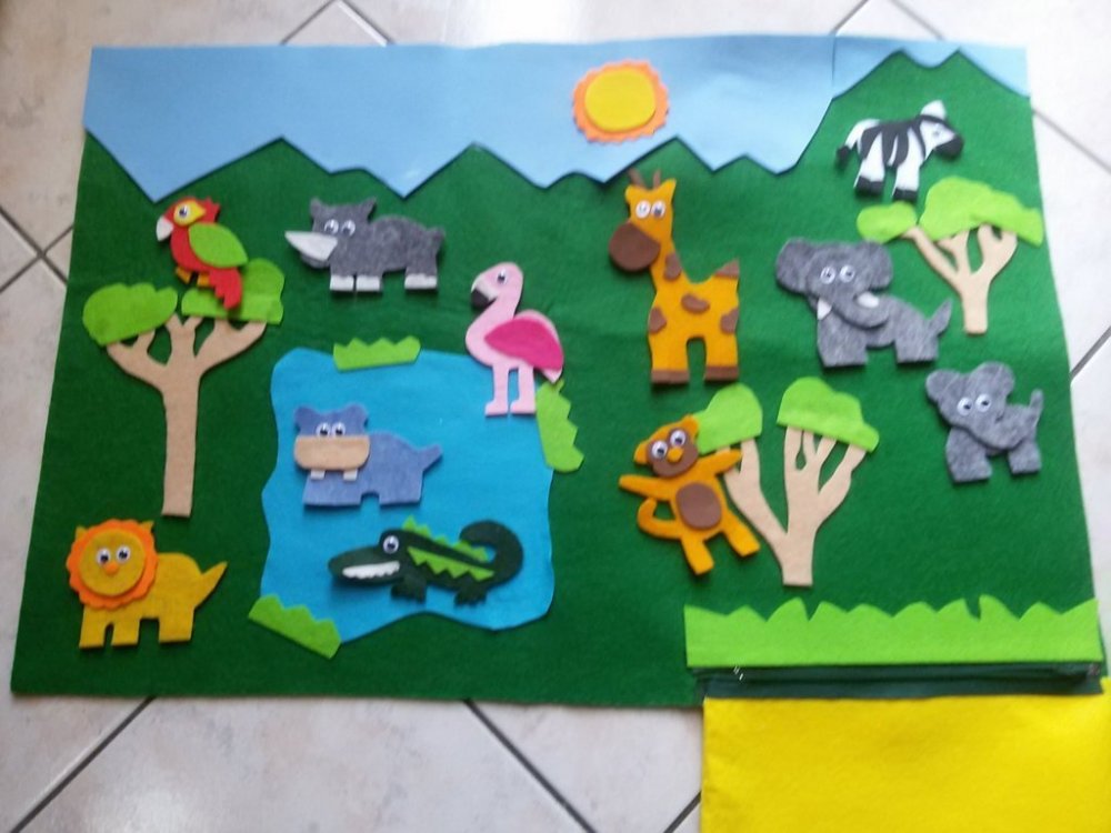 LA SAVANA - TAPPETO GIOCO 