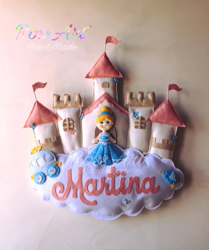 Fiocco nascita castello delle principesse