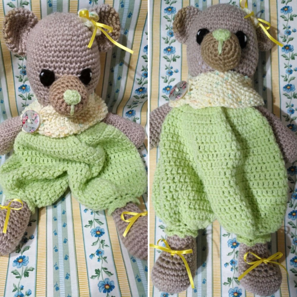 Orsetta amigurumi in lana