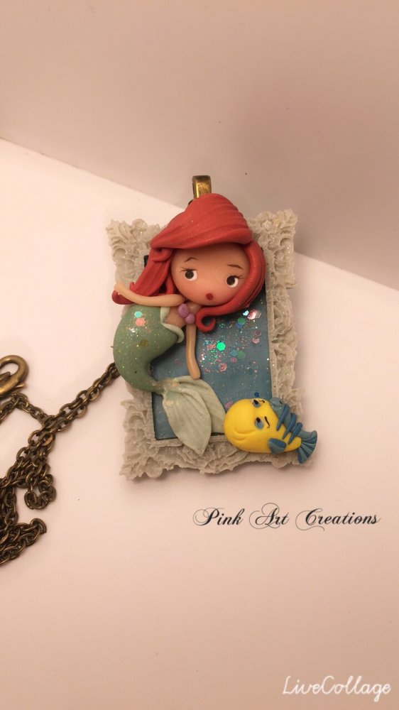 Collana ciondolo Ariel